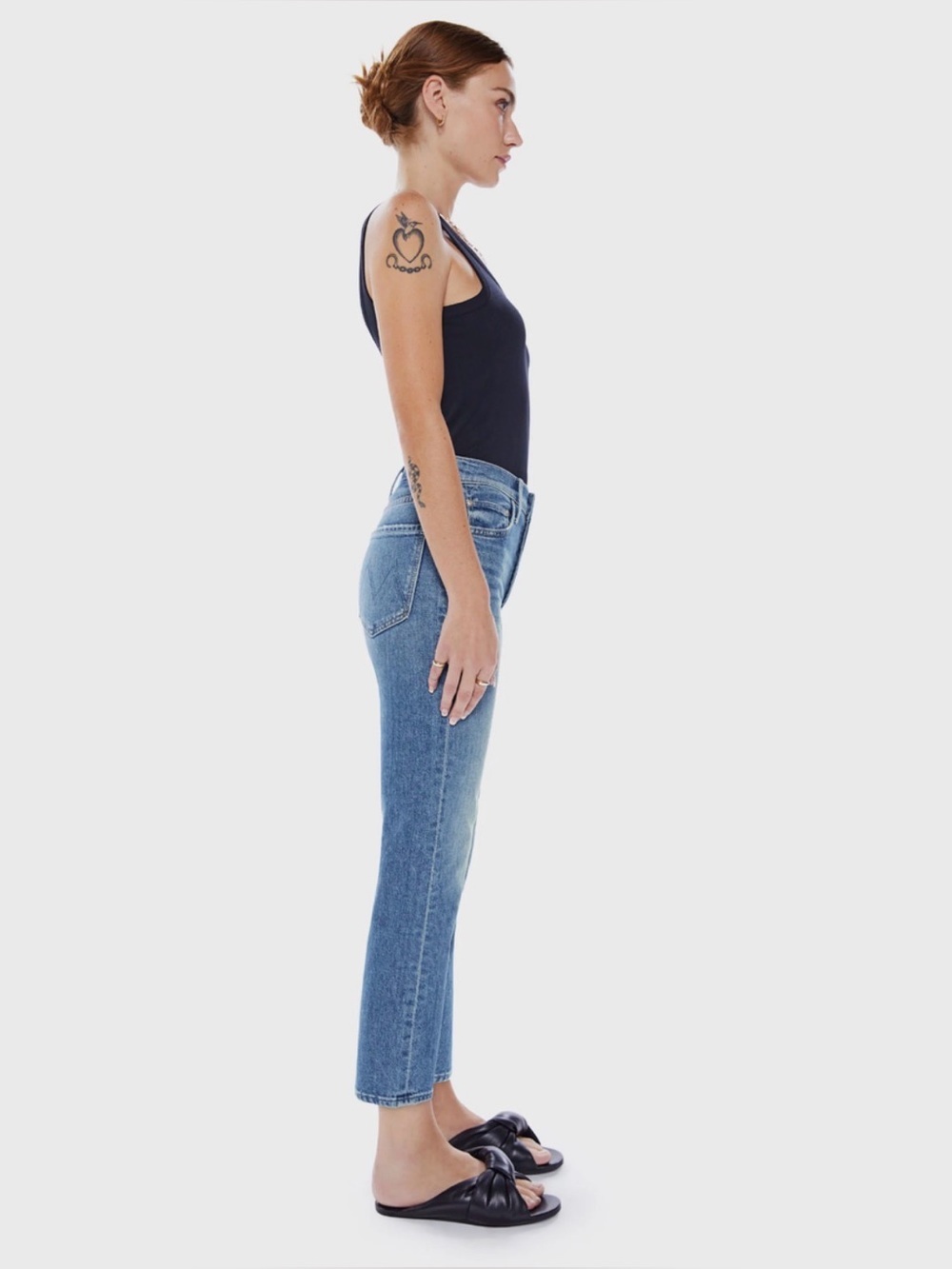 Mother Superior The Tomcat Jeans Denim Kneeling On Stones 30 - Picture 4 of 15